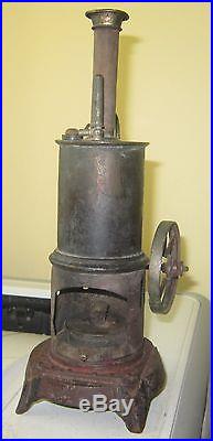 Antique upright steam engine cool piece