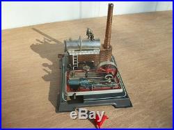 Antique used Wilesco D16 Dampfmmaschine Steam Engine Toy