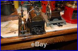 Antique weeden #7 steam engine bingplank carette
