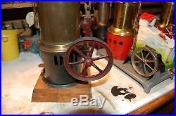 Antque toy steam engine doll weeden bing