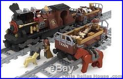 Ausini TRAIN Building Block/Brick Bundle, 6 Set Lot, Classic Steam Engine Railroad