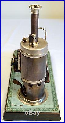 Bing Large Live Steam Engine Dampfmaschine Germany 1900 Drgm Bavaria