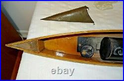 BOWMAN HOBBIES 1920s PEGGY BOAT SHIP STEAM ENGINE POWERED MODEL 30L