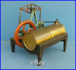 BUCKMAN BEAM toy STEAM ENGINE c1880s Excellent original condition
