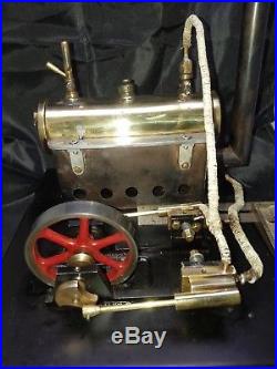 Beautiful Antique Vintage Live Steam Engine