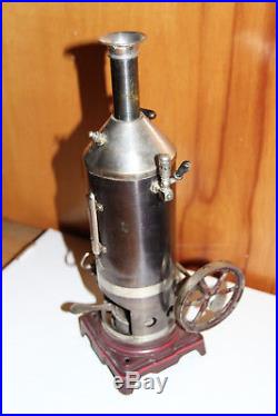 Bing GBN 130/91 Vertical Steam Engine Model ca 1906- nice