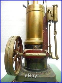 Bing Gebruder Mint Live Steam Engine 1908-1925 Working Brass & Iron Excellent
