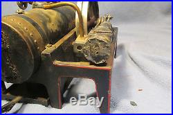 Bing Vertical Steam Engine and Piston Motor with Heat Tray