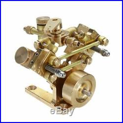 Brass Twin Cylinder Marine Steam Engine Model M2B Live Steam Education Toy