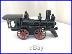 Buffalo Locomotive 0-4-0 Steam Engine Cast Iron Vintage Antique Train Toy