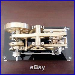 CNC Metal Steam Engine Model Toy Reciprocate Steam Engine Generator Motor Gift