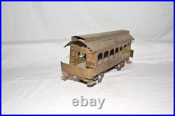 Carlisle & Finch 2 inch Gauge (Lionel Prewar) Early Tin Toy Passenger Car Nice