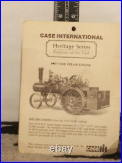 Case Steam Engine & Thrash Machine 1/64 Diecast Farm Replica by Scale Models