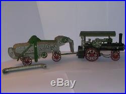 Case Tractor c. 1900 Steam Engine & Thresher (Combine) Vintage Models