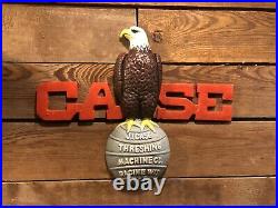 Cast Iron J. I. Case Eagle Steam Engine tractor Sign John Deere Toy Model L 930