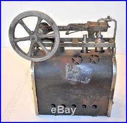 Cast Iron/Pressed Steel The Weeden Eureka No. 32 Toy Tractor Steam Engine