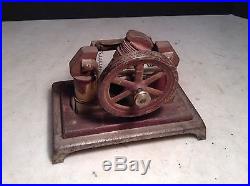 Circa 1900 Antique Weeden Bipolar Electric Steam Engine Toy Dynamo