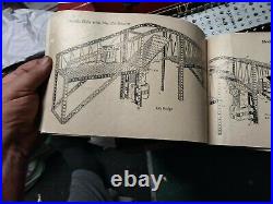 Complete Ac. Gilbert Erector 7 1/2 Set Steam Engine Crane Bridge Truck Plane Ride