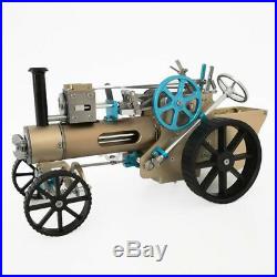 DIY Build-up Steam Engine Car Model Toy FR Engine Motor Classic Car Model Gift