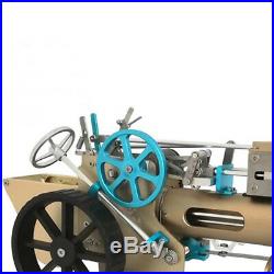 DIY Build-up Steam Engine Car Model Toy FR Engine Motor Classic Car Model Gift