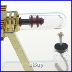 DIY Propeller Stirling Engine Motor Steam Power Heat Model Kits Science Toy