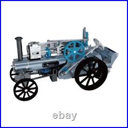 DM34 Steam Car Model Steam Engine Car Kit Automobile Unassembled Toy Gift Decor