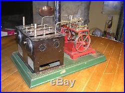 Doll Twin Boiler, Twin Cylinder #340, Live Steam Engine, Rare Germany