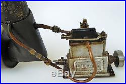 Early 1900's Rare Steel Yacht/stuart Live Steam Engine With Brass Accessories34