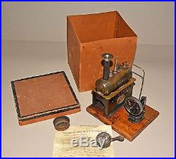 ERNST PLANK steam engine COSMOS with original box