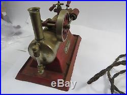 E 1 1921 Empire Metal Ware Corp. Model B-30 Electric Toy Steam Engine SCARCE