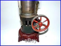 Early Antique Live Steam Engine Model Josef FALK Complete Burner Cast Iron 12.5