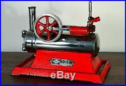 Empire metal ware toy model steam engine B30 cast iron vintage