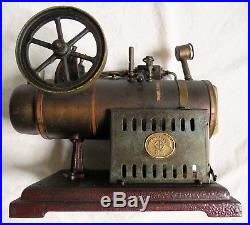 Ernst Plank Union Steam Engine Toy with Original Box&Labels Old Vtg Antique