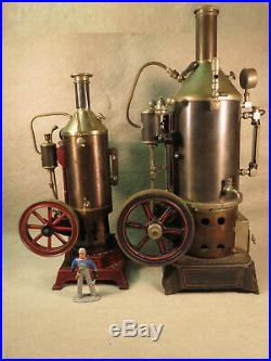 Ernst Plank upright steam engine, Cosmos model, 13 inch, lot ST-7