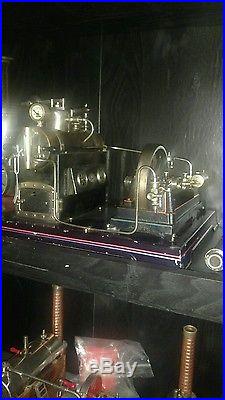 Falk antique steam engine bing weeden doll