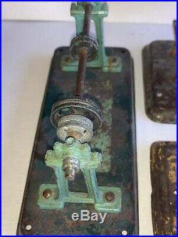 Fleischmann Sausage Grinder, Lineshaft & Grinder Wheel Steam Engine Accessories