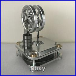 Floating Piston Low Temperature Stirling Engine Model Toy Steam Heating Motor