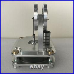 Floating Piston Low Temperature Stirling Engine Model Toy Steam Heating Motor
