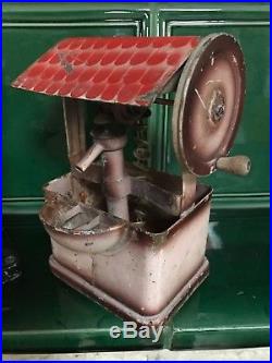 G. B. N Bing, Marklin, E. K. T. Lot old steam engines Toy Models, Singer Money box