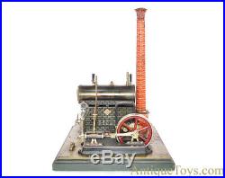 Gebrüder Bing ca. 1912 Horizontal Steam Engine #130/541 Dynamo Plant withElectric