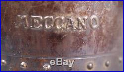 Genuine & Original 1929 Meccano Steam Engine Machine à vapeur 1929 Meccano