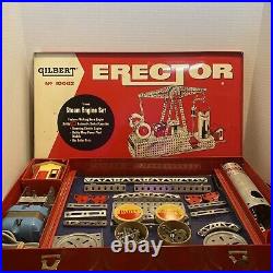 Gilbert Erector Set No. 10062 The Steam Engine Set 1958 Working Motor