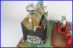 Good vintage Marklin live steam engine, prewar tin toy