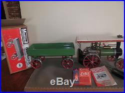 Great old original Mamod Steam Engine Tractor with Trailer