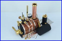 Horizontal steam boiler models with Steam whistle For Marine Steam Engine