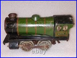 Hornby England Made Steam Train Engine Toy 1921 Old Vintage Winding Operated