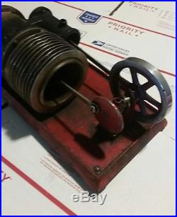 Hot Air Engine Model EMPIRE METAL WARE CORP. USA Toy Steam Engine Vintage 1925