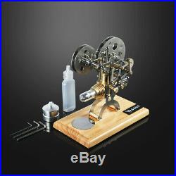 Hot Air Stirling Engine Model Generator Motor Educational Steam Power Toy V2U4