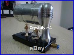 Hot Live Steam Engine Cylinder Unibody Design Education Boiler Toy DIY GL-001 C