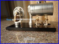 Hot Live Steam Engine Cylinder Unibody Design Model education Toy DIY JS005B CA